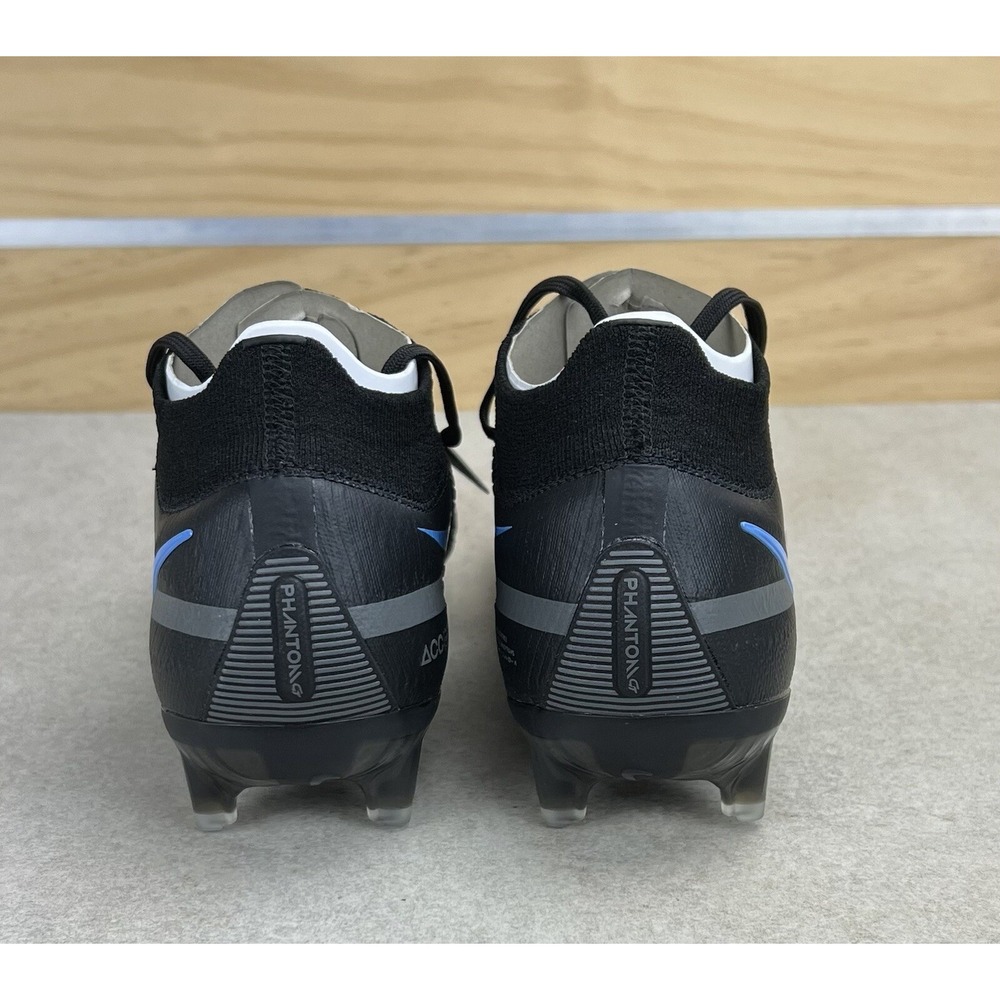 Nike Phantom GT2 Elite DF FG Black Grey Soccer Cleats CZ9889 004 Mens Size 8 - Picture 4 of 12